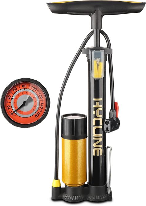 bicycle air pump with screw on valve|highest rated bicycle floor pump.